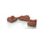 Divani Casa Danis Modern Cognac Leather Brown Sofa Set Model VGBNS-1803-BRN