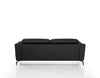 Divani Casa Danis Modern Black Leather Sofa Model VGBNS-1803-BLK-S