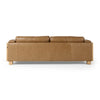 Divani Casa Danson Modern Tan Leather & Wicker Sofa Model VGKK-KF.8036-SOFA-SAND
