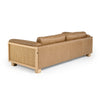 Divani Casa Danson Modern Tan Leather & Wicker Sofa Model VGKK-KF.8036-SOFA-SAND