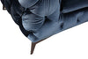 Divani Casa Delilah Modern Blue Fabric Loveseat Model VGCA1546-BLU-LOVE
