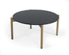 Modrest Denzel Black Marble & Gold Coffee Table Model VGGMM-ET-1581-BLK-CT