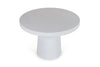 Modrest Desoto Modern White Concrete Round Dining Table Model VGGR-630510-WHT