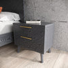 Modrest Diana Eastern King Modern Grey Ash Bedroom Set Model VGMABR-132-SET-EK