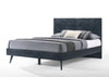 Modrest Diana Eastern King Modern Grey Ash Bed Model VGMABR-132-BED-EK