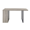 ACME Patwin Gray Oak & Black Dining Table Model DN00401