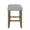 ACME Charnell Gary Synthetic Leather & Oak Counter Height Stool (Set-2) Model DN00552