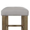 ACME Charnell Gary Synthetic Leather & Oak Counter Height Stool (Set-2) Model DN00552
