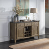 ACME Charnell Natural Marble Top & Oak Server Model DN00555