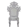 ACME Valkyrie Synthetic Leather Antique Platinum Side Chair (Set-2) Model DN00690
