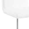 ACME Palton White Synthetic Leather & Chrome Side Chair (Set-2) Model DN00733