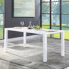 ACME Pagan White High Gloss Dining Table Model DN00740