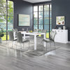 ACME Pagan White High Gloss Dining Table Model DN00740