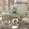 ACME Sorina Antique Gold Dining Table Model DN01208