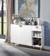 ACME Gaines White High Gloss Server Model DN01260