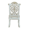 ACME Vendome Synthetic Leather & Antique Pearl Side Chair (Set-2) Model DN01347