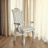 ACME Vendome Synthetic Leather & Antique Pearl Arm Chair (Set-2) Model DN01349