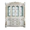 ACME Vendome Antique Pearl Buffet & Hutch Model DN01350
