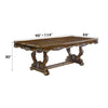 ACME Latisha Antique Oak Dining Table Model DN01357