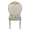ACME Bently Fabric & Champagne Side Chair (Set-2) Model DN01369