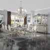 ACME Bently Fabric & Champagne Arm Chair (Set-2) Model DN01370