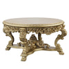 ACME Bernadette Gold Round Dining Table Model DN01469