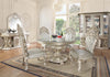 ACME Sandoval Champagne Round Dining Table Model DN01493