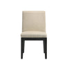 ACME Froja Beige Fabric & Black Side Chair (Set-2) Model DN01803