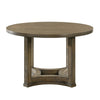 ACME Parfield Weathered Oak Round Dining Table Model DN01809