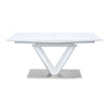 ACME Gallegos White High Gloss Dining Table Model DN01947