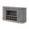 ACME Adalynn Gray Fabric & Weathered Gray Oak Server Model DN02127