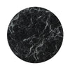 ACME Hollis Engineered Stone & Black Dining Table Model DN02155