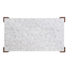 ACME Hettie Engineered Stone & Walnut Dining Table Model DN02157