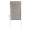 ACME Hollyn Gray Linen & White Side Chair (Set-2) Model DN02160