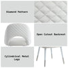 ACME Zemirah White Velvet & White Side Chair(Set-2) Model DN02234
