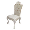 ACME Dresden Fabric & Bone White Side Chair (Set-2) Model DN02242