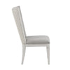 ACME Katia Light Gray Linen & Weathered White Uphostered Side Chair (Set-2) Model DN02275