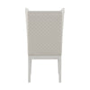 ACME Katia Light Gray Linen & Weathered White Uphostered Side Chair (Set-2) Model DN02275