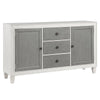ACME Katia Gray & Weathered White Server Model DN02276
