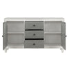 ACME Katia Gray & Weathered White Server Model DN02276