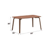 ACME Casson Walnut Dining Table Model DN02309