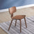 ACME Casson Walnut Side Chair (Set-2) Model DN02310