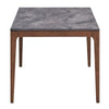 ACME Bevis Engineered Stone & Walnut Dining Table Model DN02312
