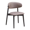 ACME Lanae Gray Polish Mircofiber & Black Side Chair (Set-2) Model DN02365