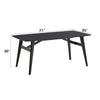ACME Eliora Black Dining Table Model DN02366
