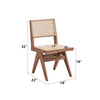 ACME Velentina Rattan & Natural Side Chair (Set-2) Model DN02372