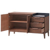 ACME Bevis Engineered Stone & Walnut Server Model DN02419