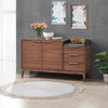 ACME Bevis Engineered Stone & Walnut Server Model DN02419
