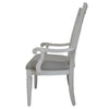 ACME Katia Light Gray Linen & Weathered White Arm Chair (Set-2) Model DN02488