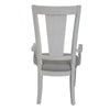 ACME Katia Light Gray Linen & Weathered White Arm Chair (Set-2) Model DN02488